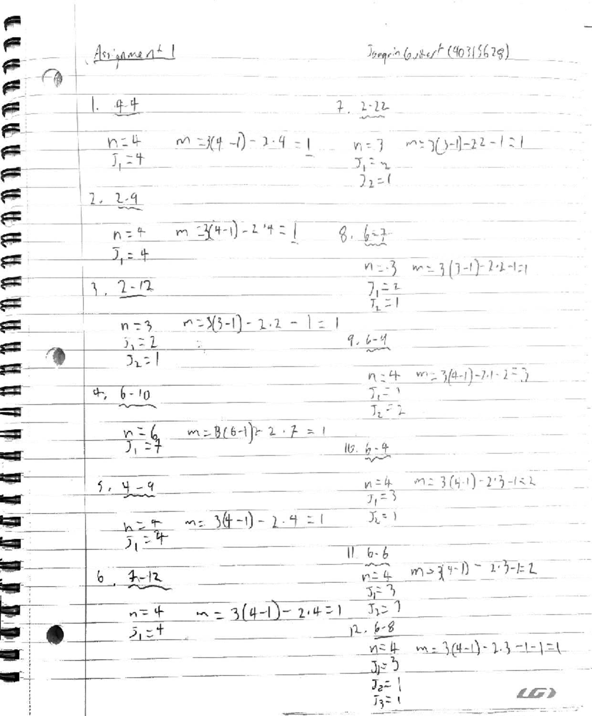 Assignment on Guitest (40315628) - Detailed Calculations and Analysis ...