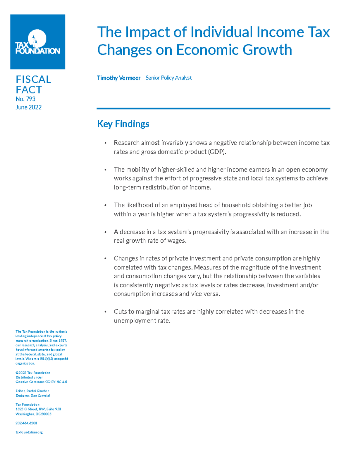 The Impact of Individual Income Tax Changes on Economic Growth Analysis ...