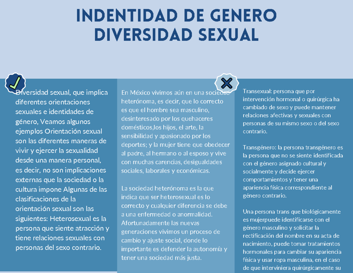 Identidad de Género y Diversidad Sexual en México: Un Análisis Social ...