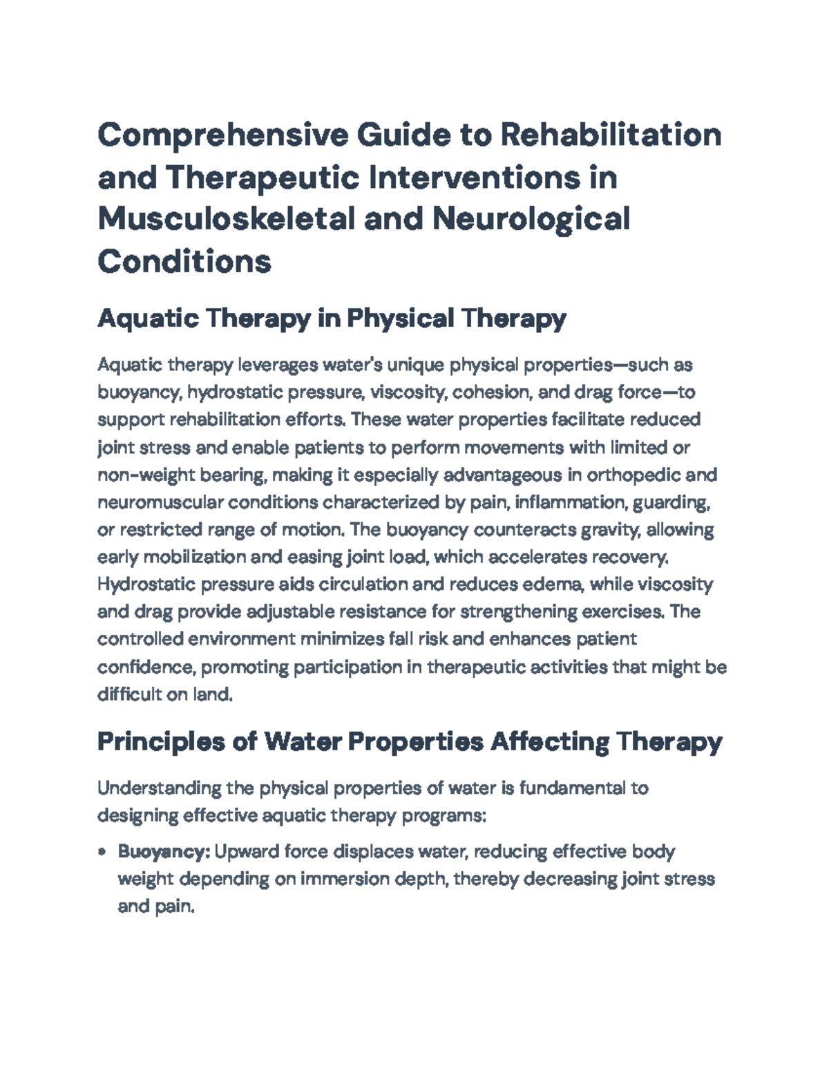 Comprehensive Guide to Rehabilitation Techniques in PT 101 - Studocu