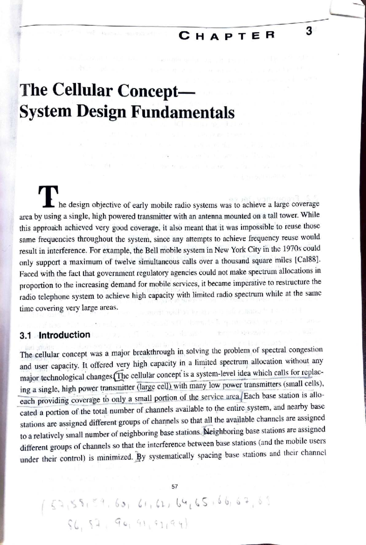 CHAPTER 3: Cellular System Design Fundamentals - Key Concepts and ...