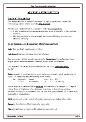 Module 2 Notes on Data Structures - BCS304: Queues and Linked Lists ...