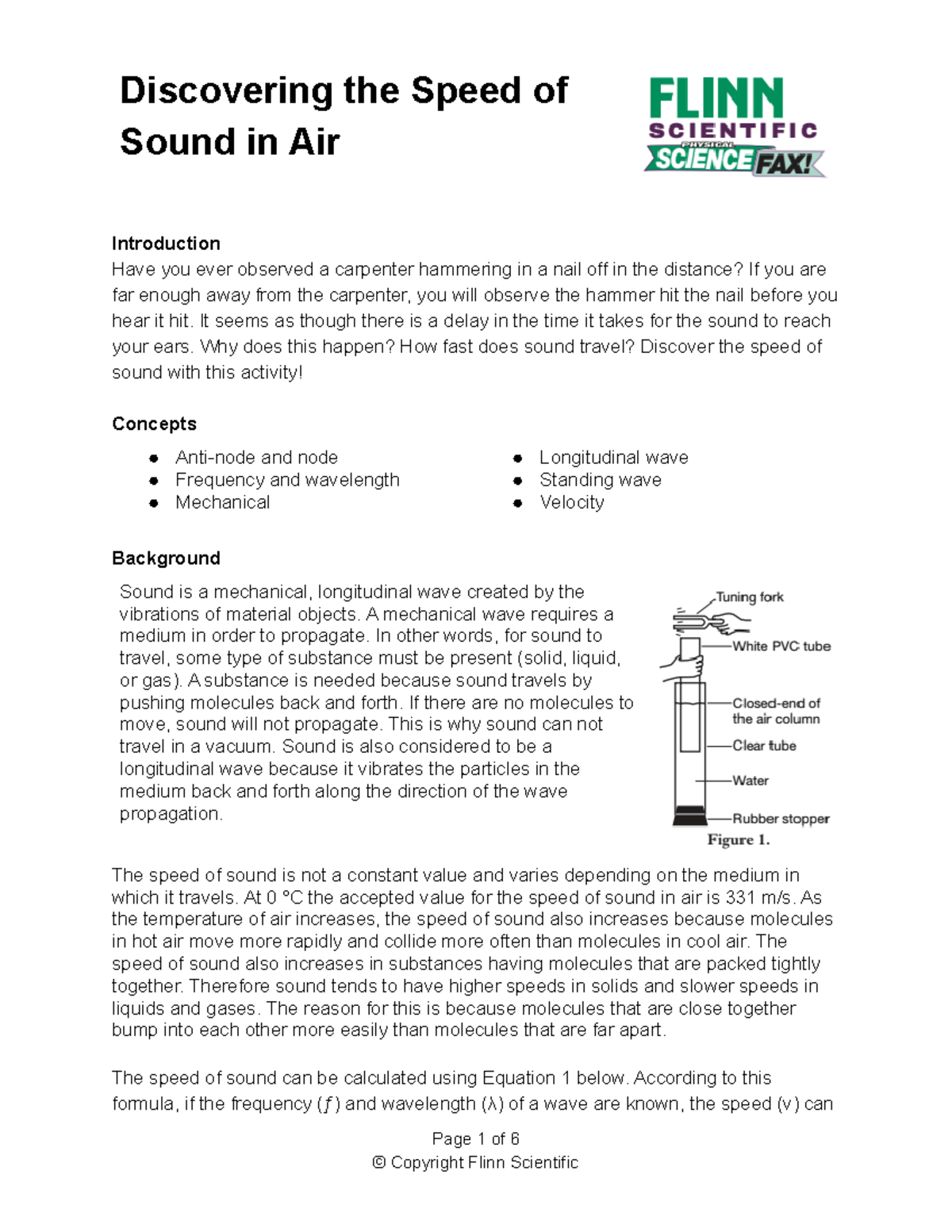 Exploring the Speed of Sound in Air: Video Lab Activity Guide - Studocu