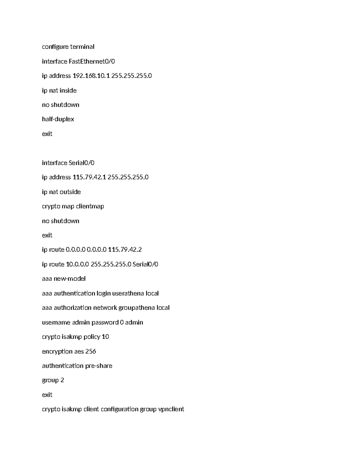 VPN Configuration Guide - ISP (HA NOI) - Studocu