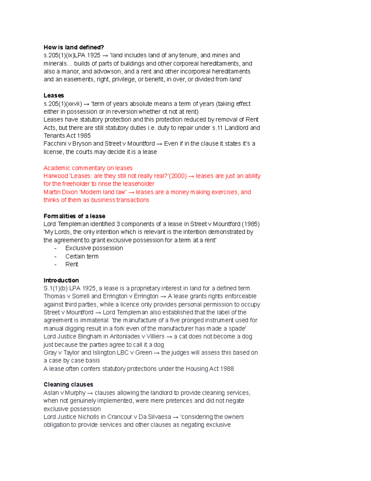 Land Law Revision: Key Concepts and Case Studies (LPA 1925 & TOLATA ...