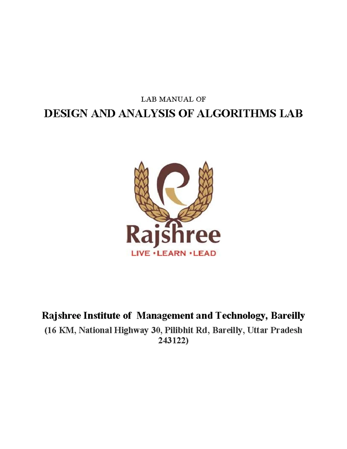 Control System Lab Manual BEC403 for IV Semester 2024-25 - Studocu