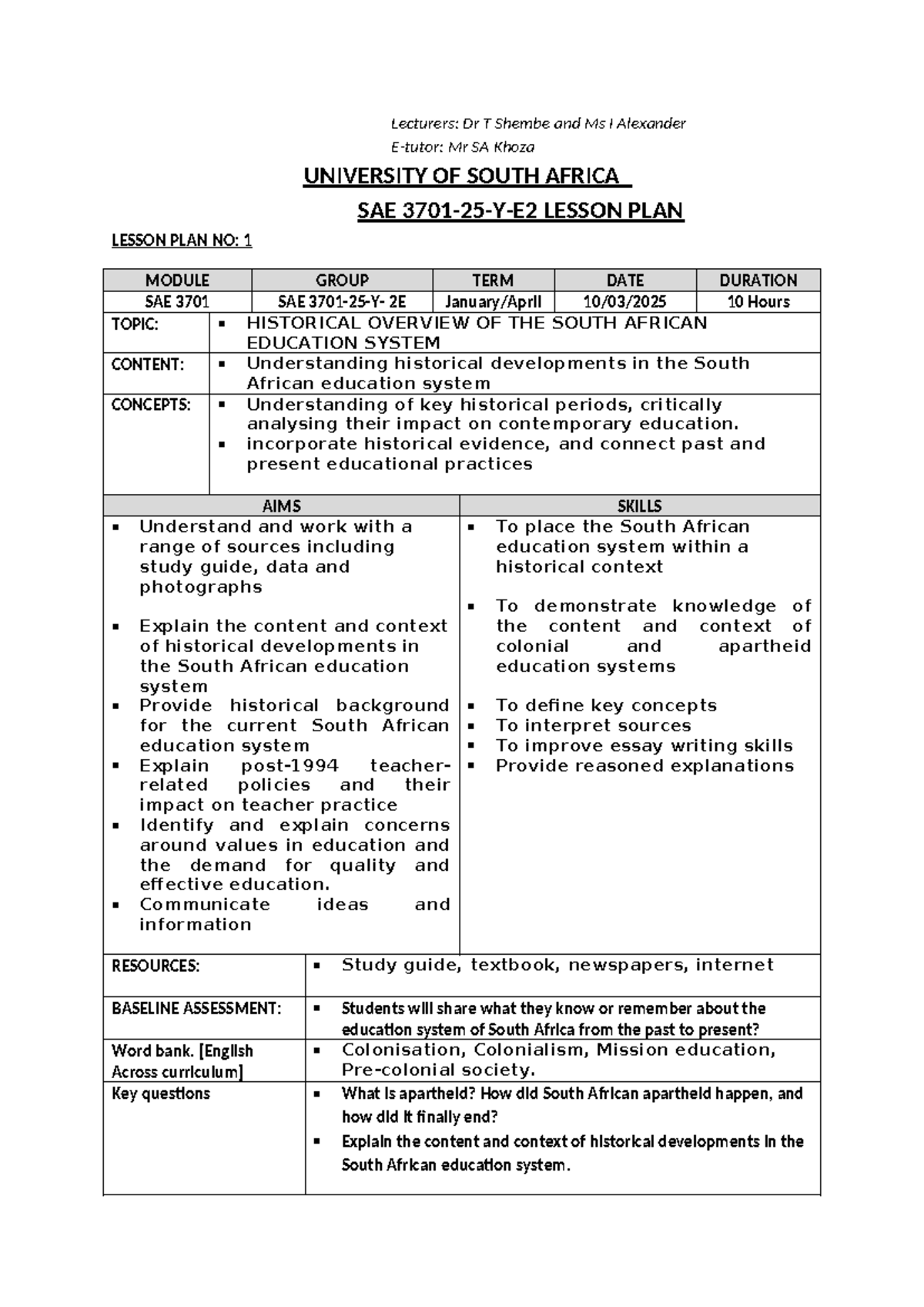 SAE 3701 Group 2 Lesson Plan 2b9c1448f802d3aec14a5be23fc8413c ...