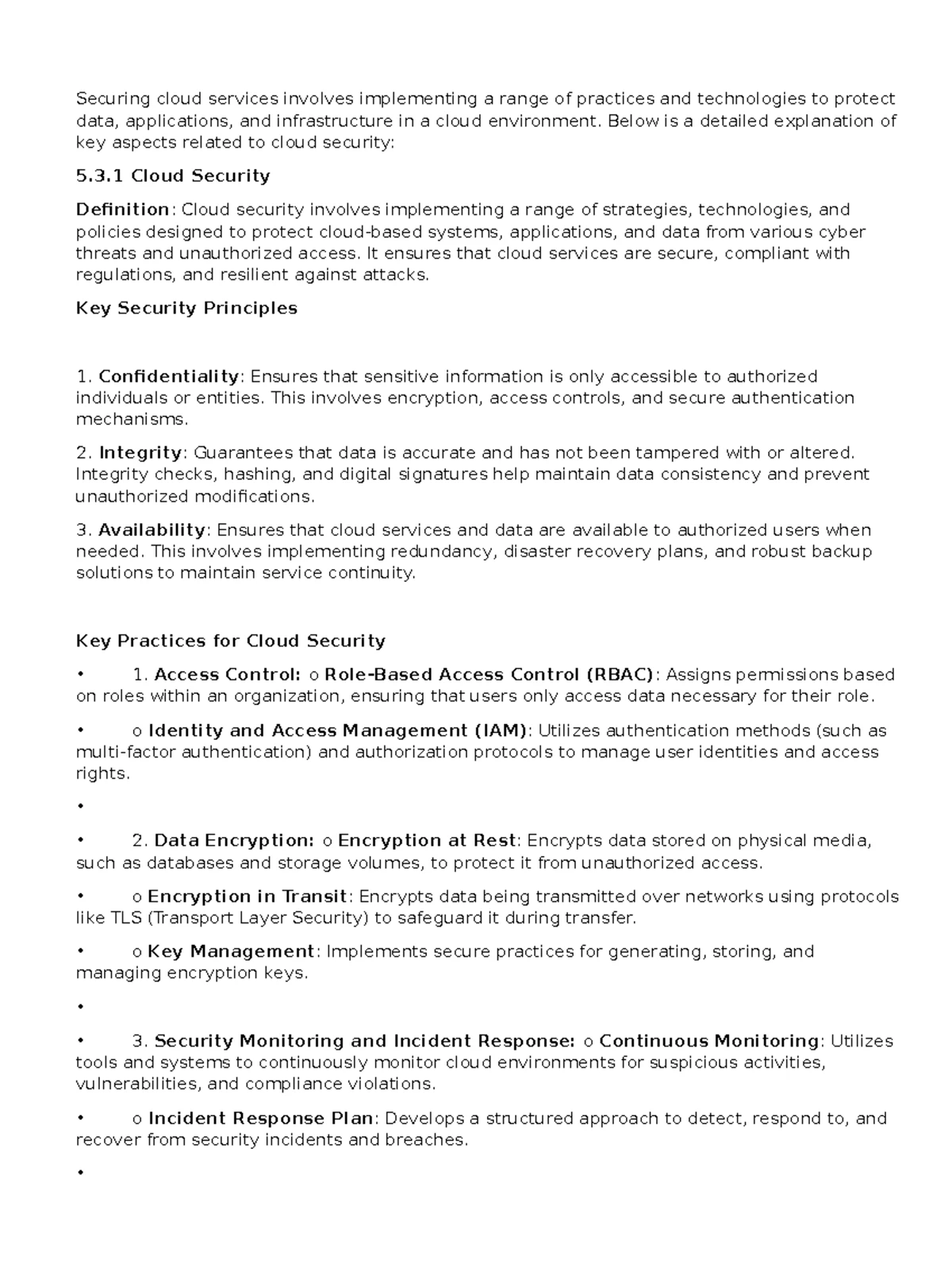 MCA 4th Sem Cloud Computing Exam Notes (Code: 91859) - May 2024 - Studocu