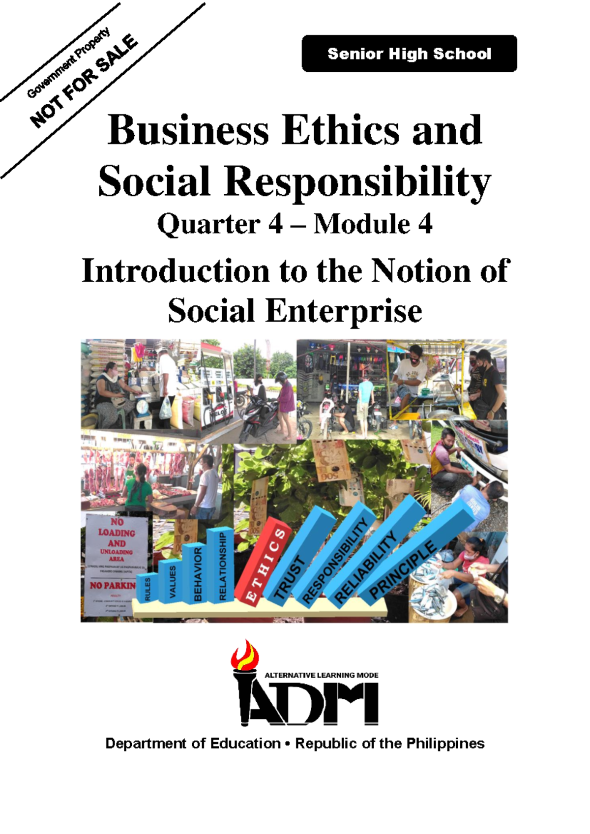 Business Ethics and Social Responsibility Q4 Mod 4: Social Enterprise ...