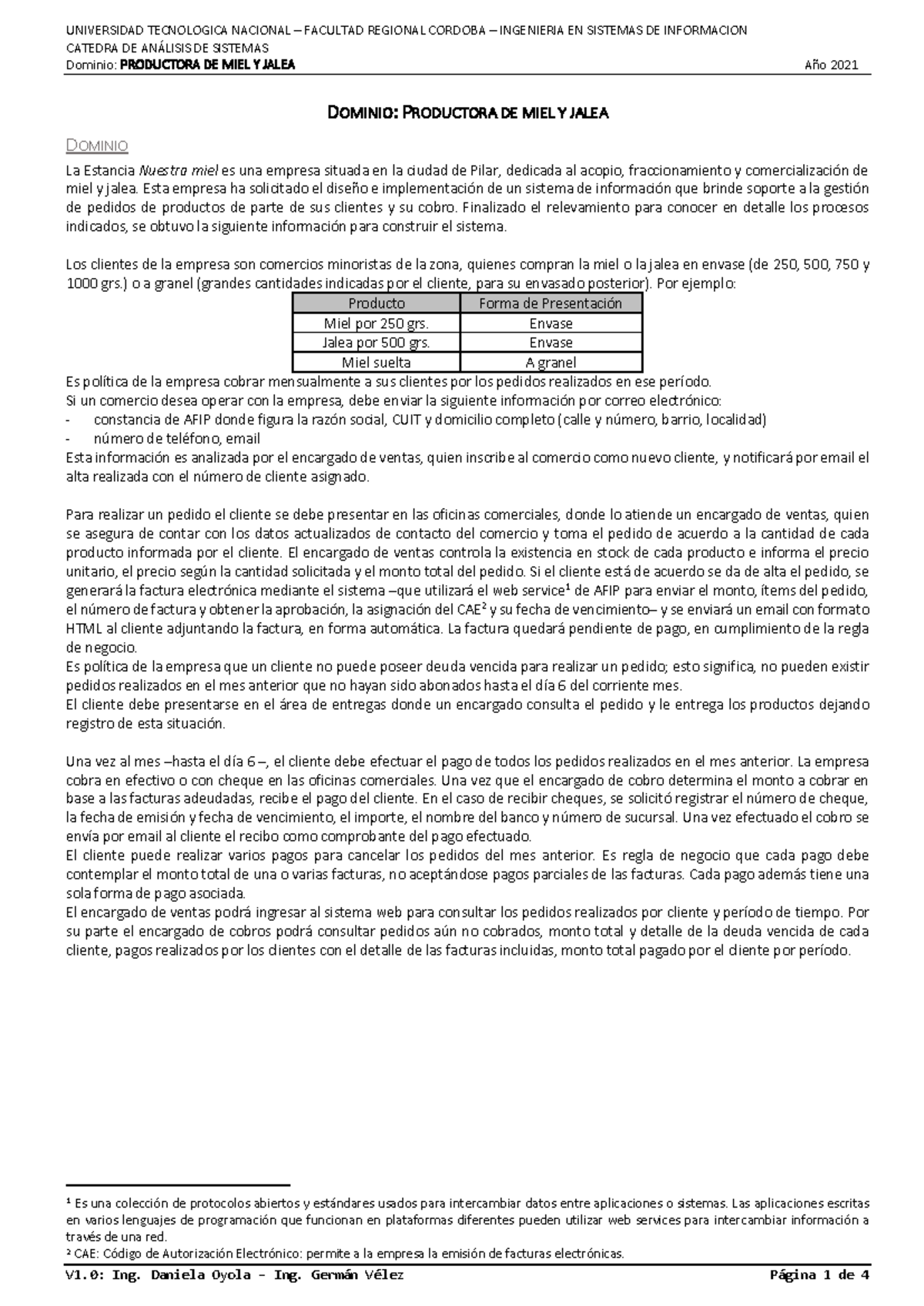 Análisis de Requerimientos para Sistema de Información - MODP-CU - Studocu