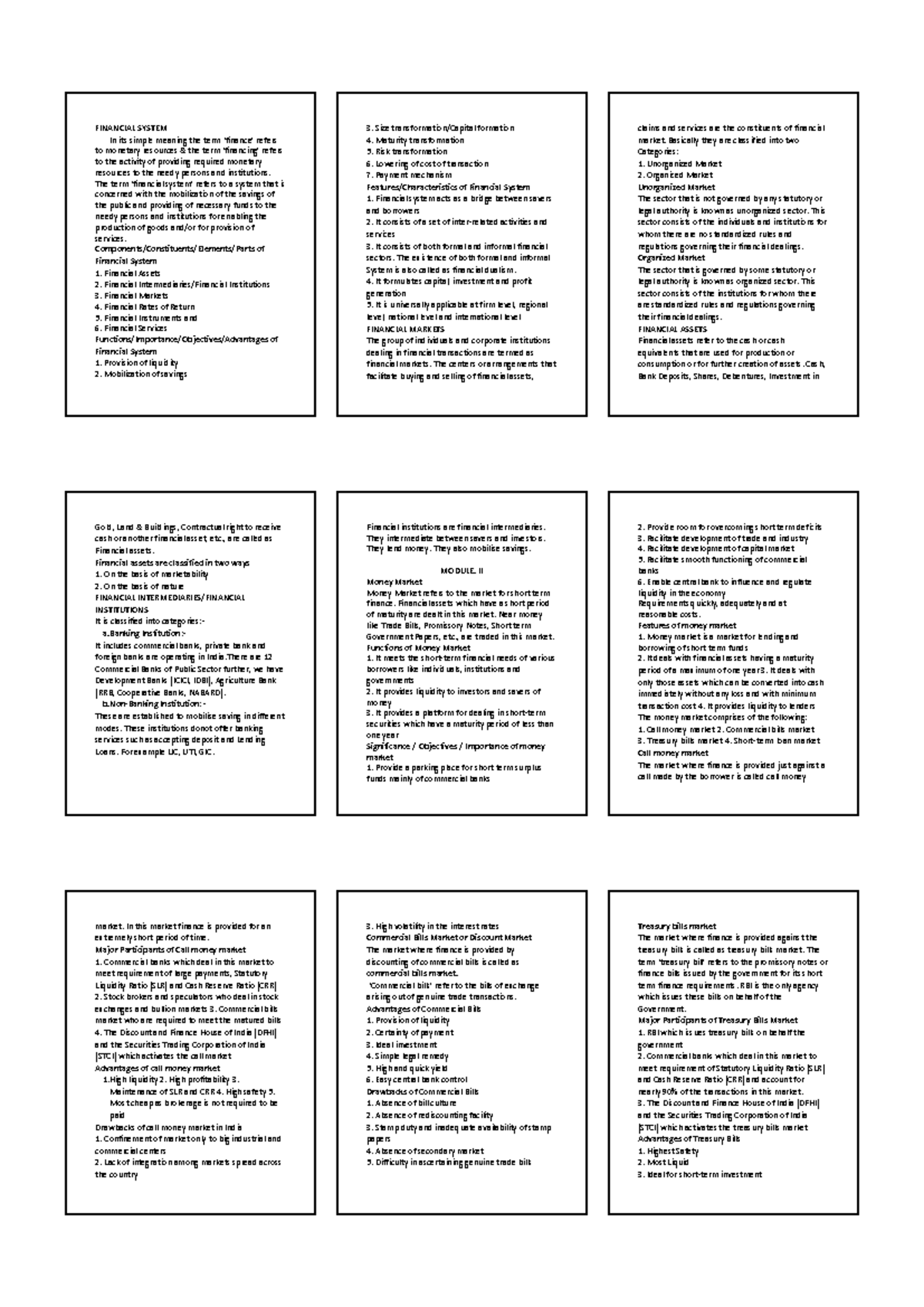 BBA Financial Markets & Institutions Overview: Key Concepts & Functions ...