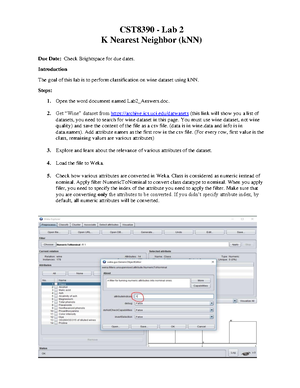 Lab3 Decision Tree - lab3 - CST8390 – Lab 3 Classification by Decision ...