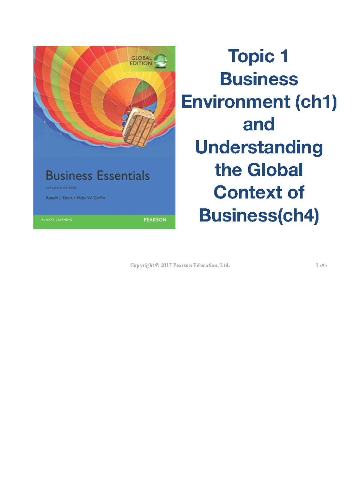 BUS 101 Final Exam Study Notes: Business Environment & Global Context ...