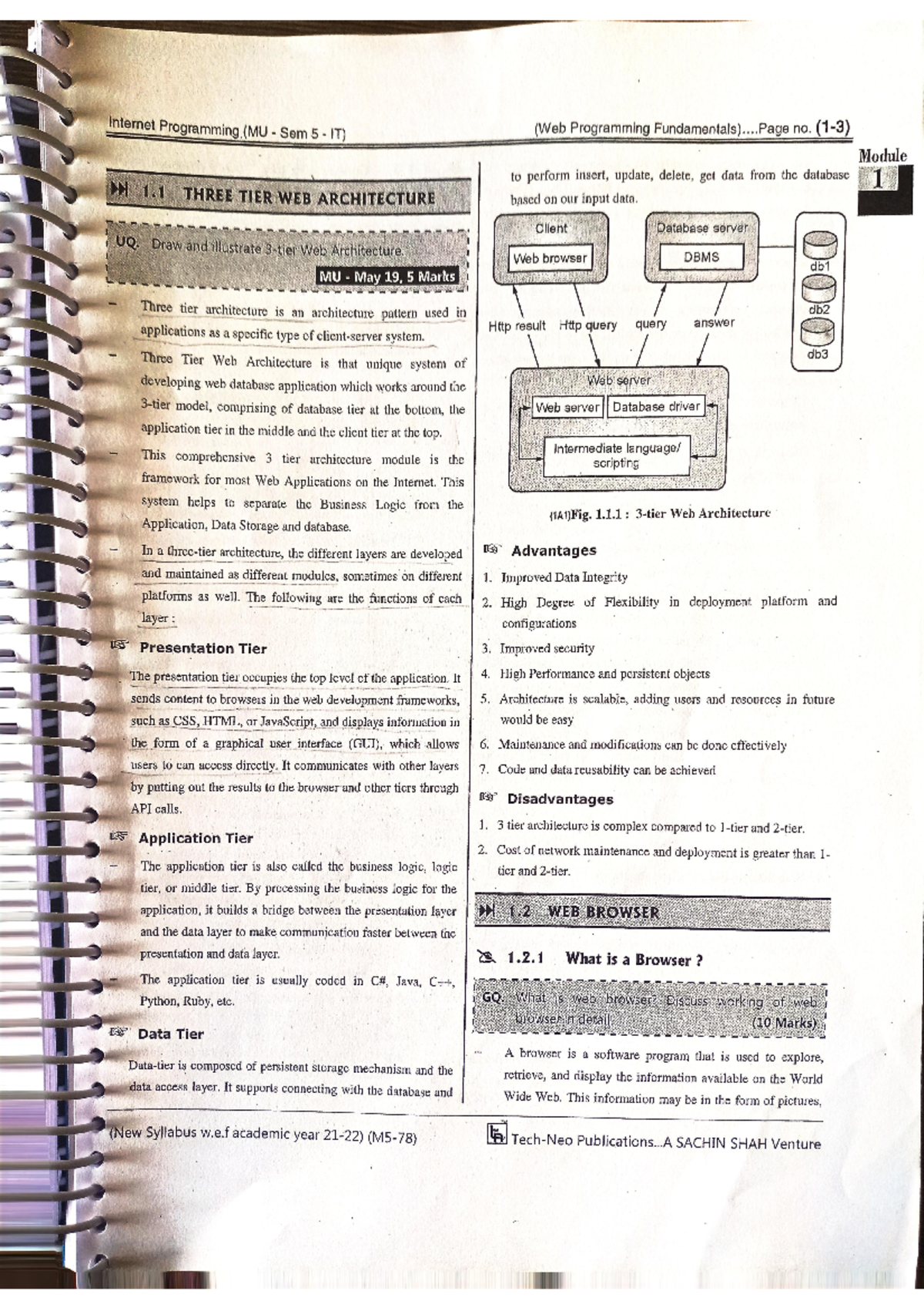 IP Sem 5 Chapter 1 Notes - Key Concepts and Definitions - Studocu