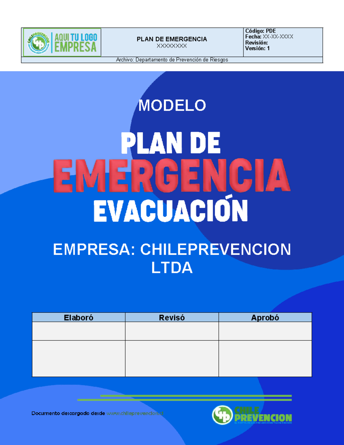 PLAN DE EMERGENCIA PDE 2026 - Protocolo de Seguridad y Respuesta - Studocu