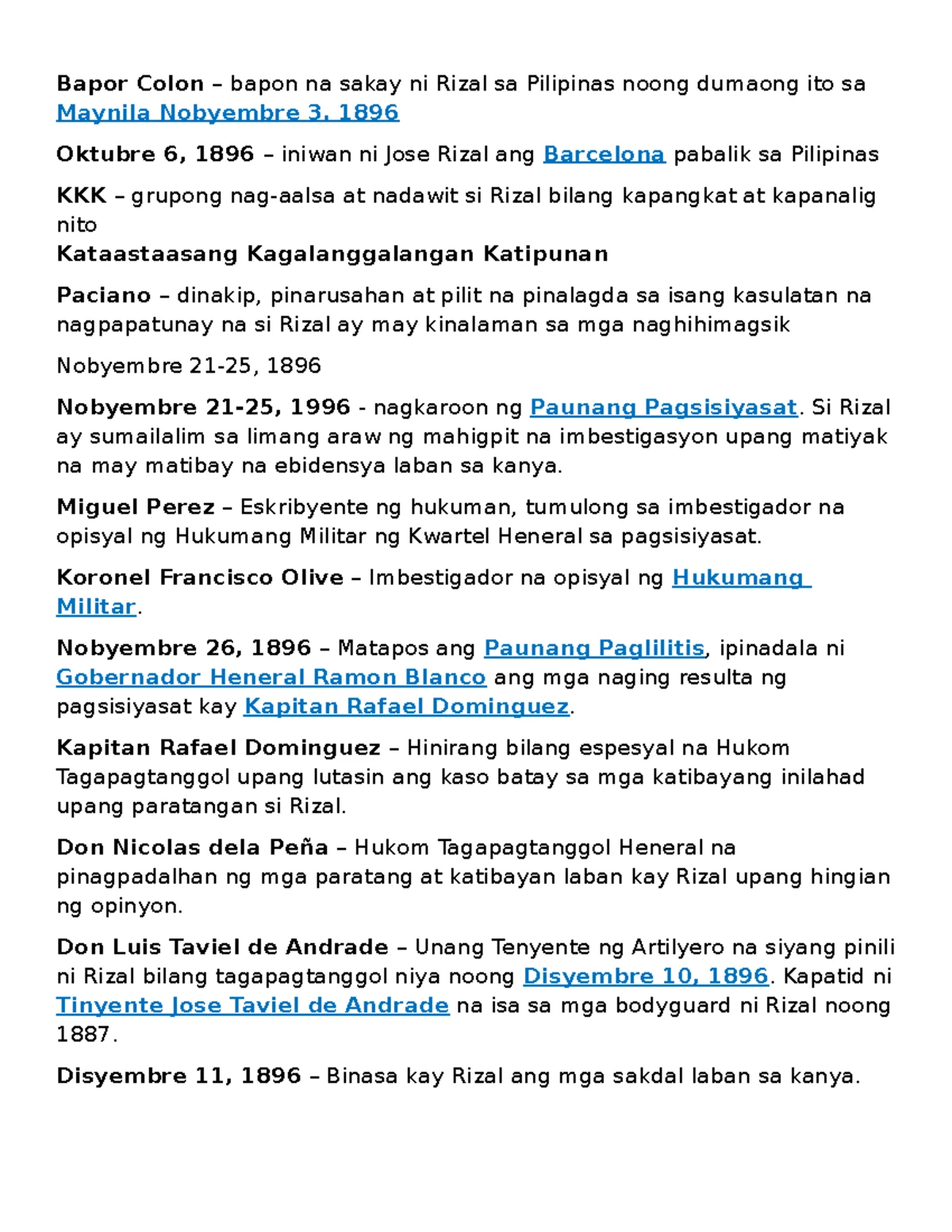 W5 Lesson 5: Jose Rizal's Life, Works, and Studies in Europe (1888-1892 ...