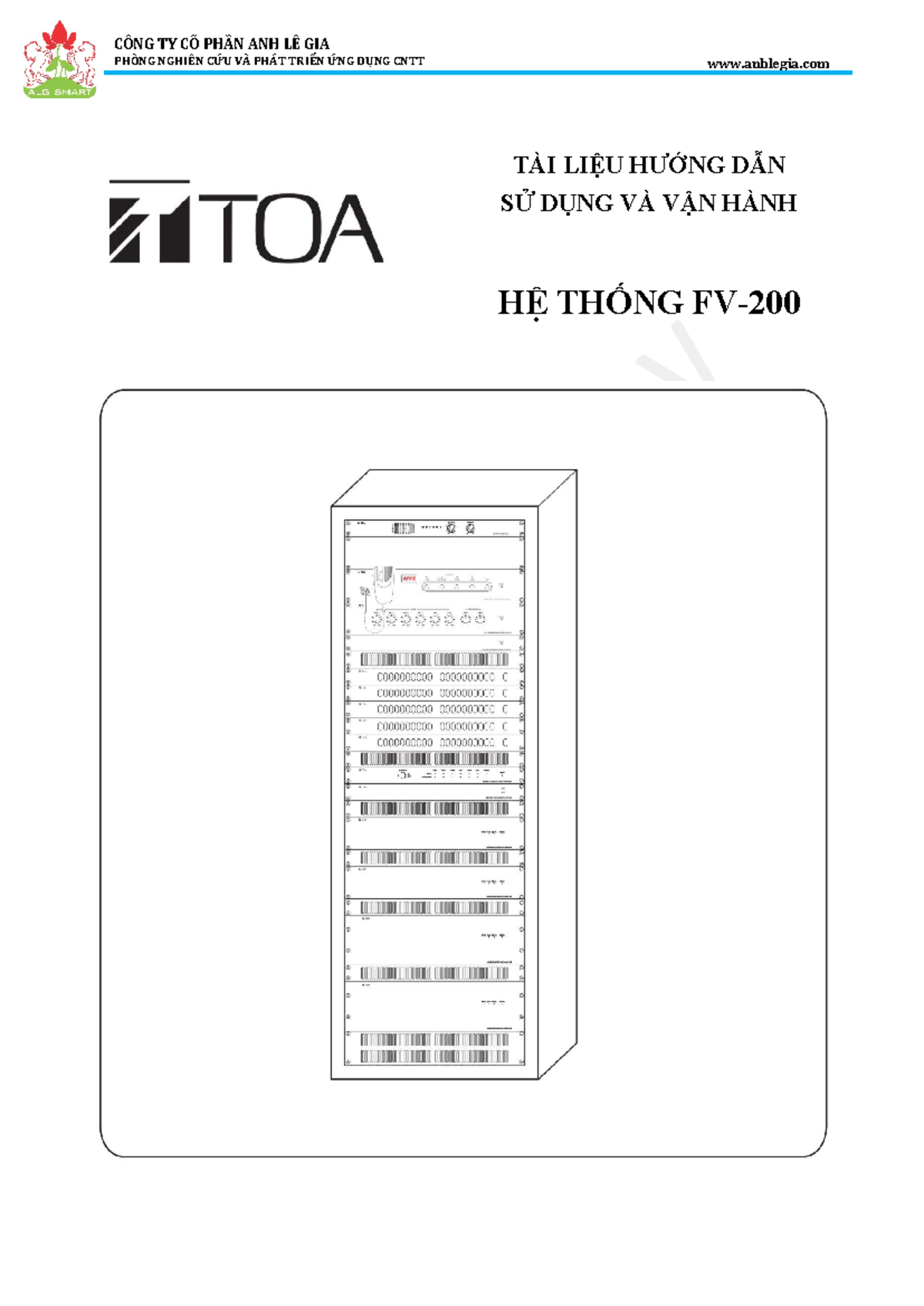 Hướng Dẫn Sử Dụng Hệ Thống PA TOA FV-200 - Tài Liệu Tham Khảo - Studocu
