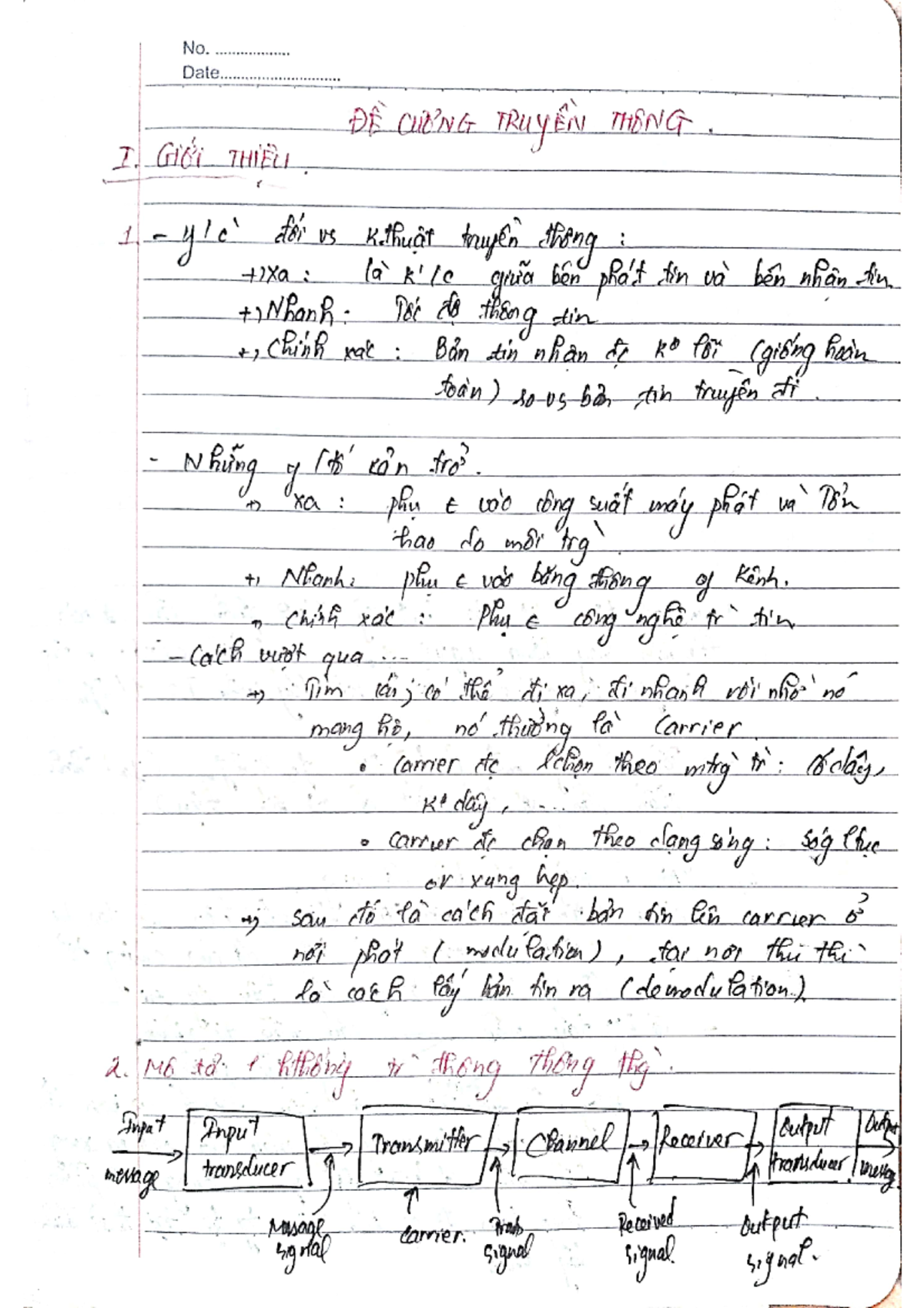 Truyền thông - note - Analogue and digital electronics circuit - Studocu