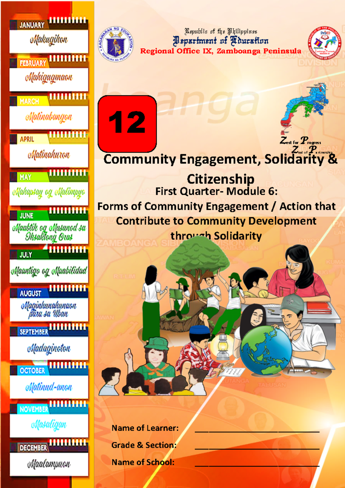 CESC12 Q1 M6 Understanding Community Engagement, Solidarity ...