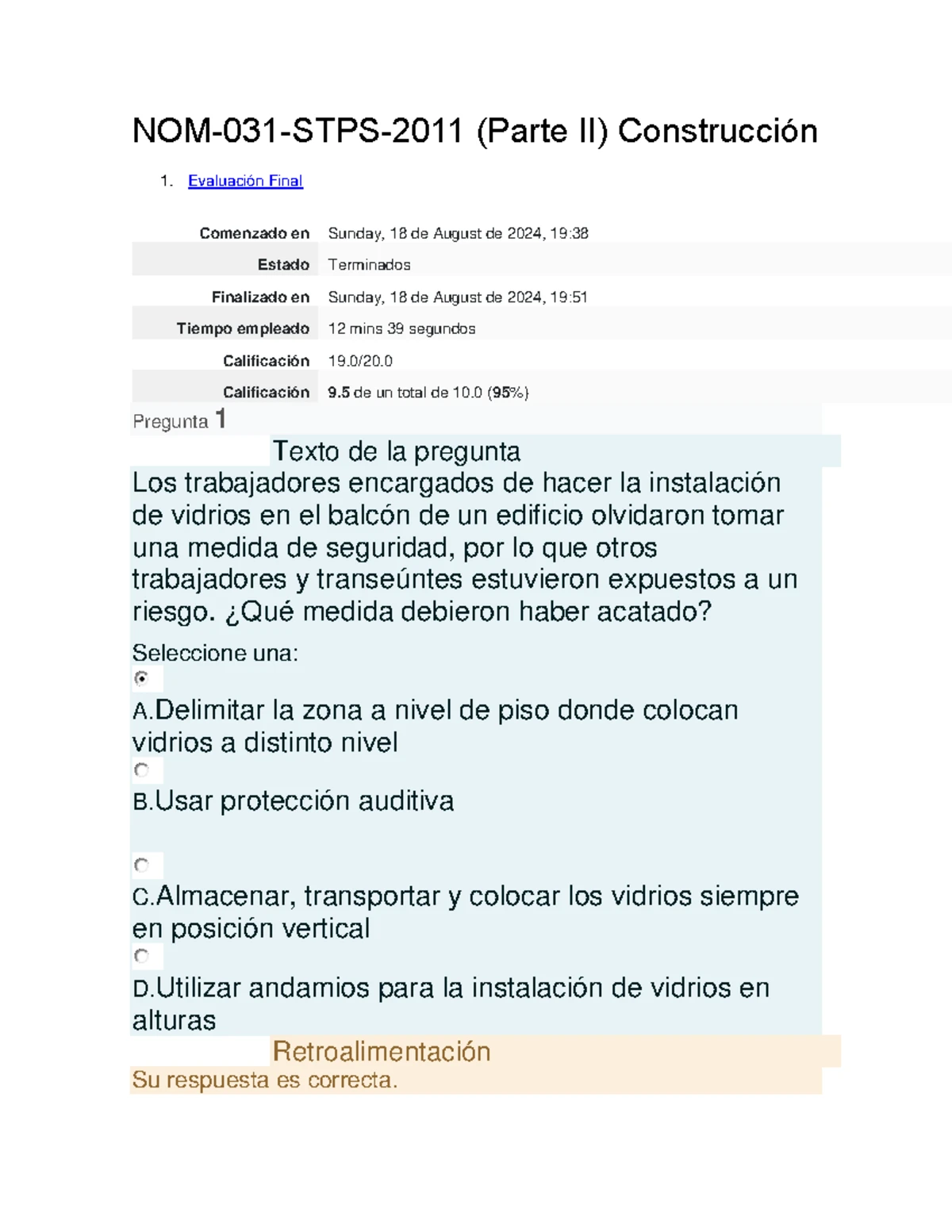 Procedimiento General de Seguridad para Construcción de Muros Normativa ...