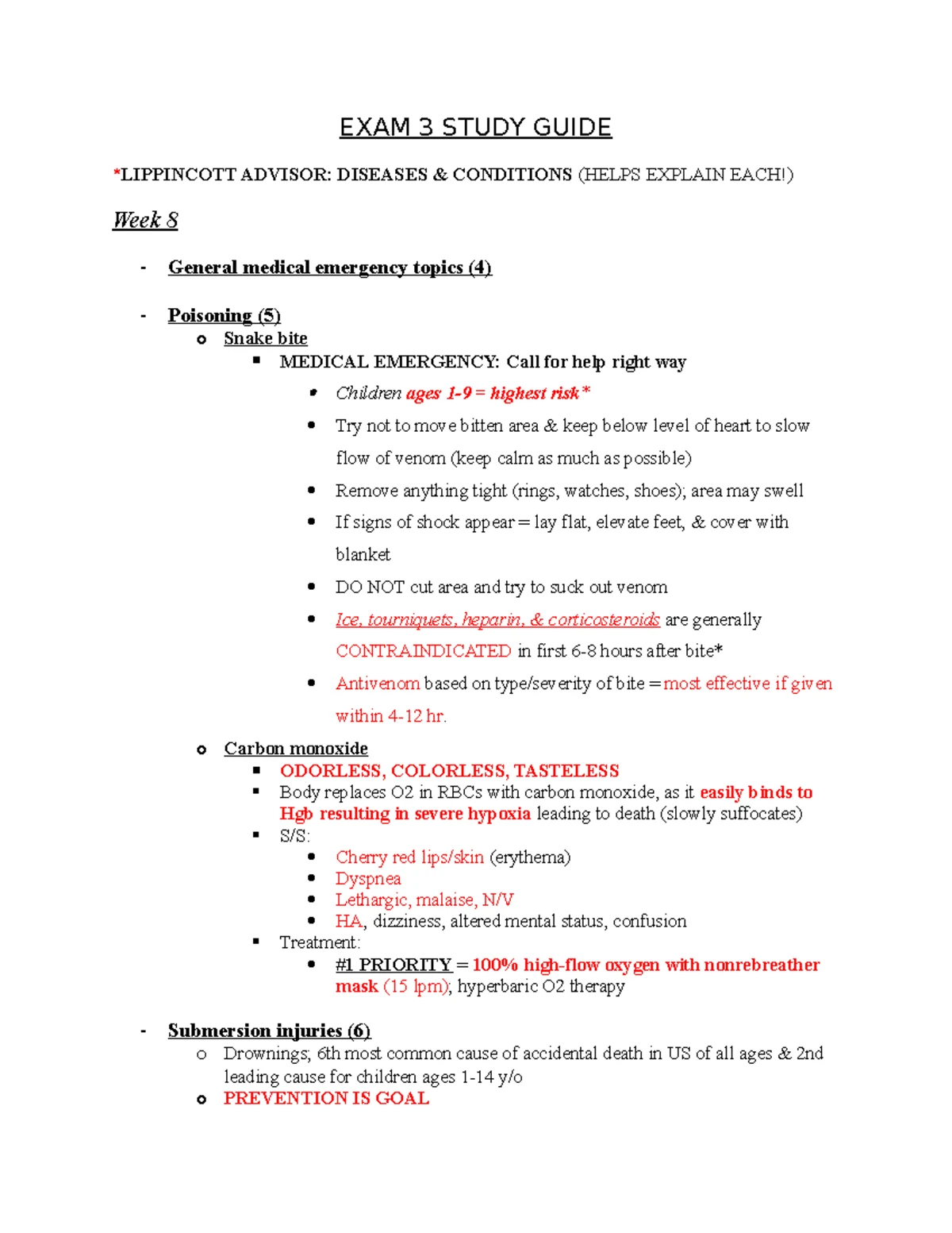 NURS2 EXAM 5 - Comprehensive Study Guide and Key Concepts - Studocu