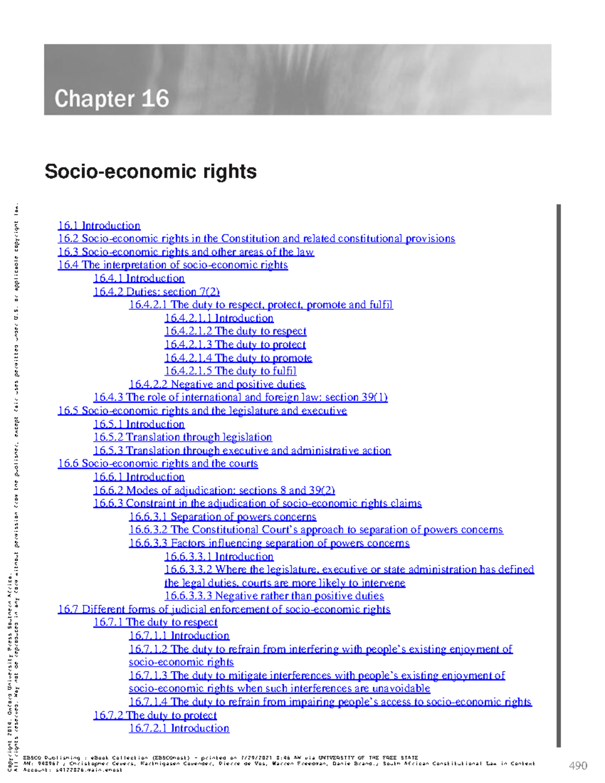 Christopher Gevers 2014 Chapter 16: Socio-Economic Rights in SA Const ...