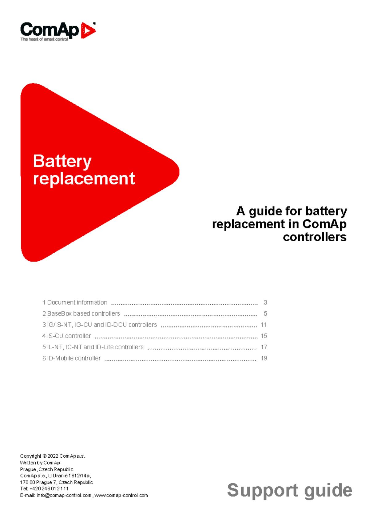 Battery Replacement Guide for ComAp Controllers: A Step-by-Step Process ...