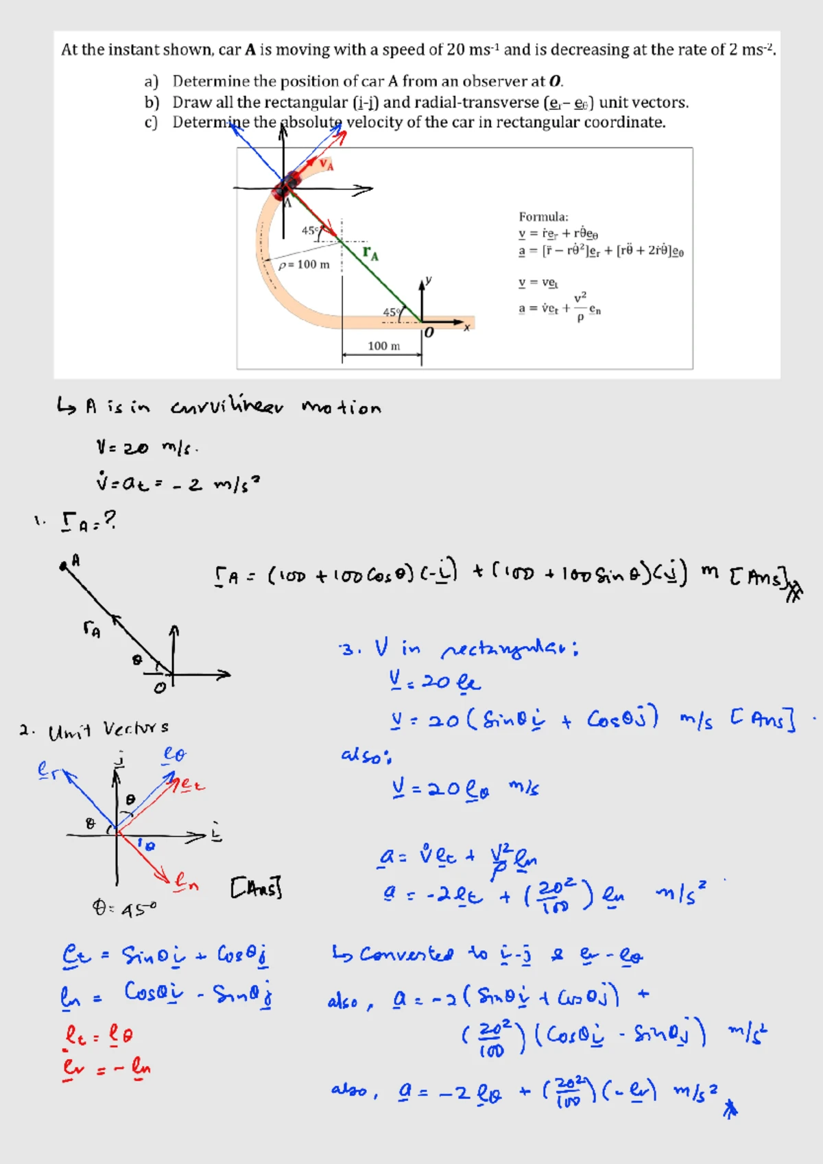 MEC420 Dynamics Assignment 02 Guidelines: Oct '23 - Feb '24 - Studocu