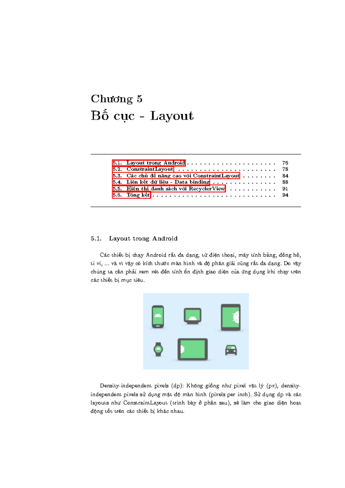 Android Layouts and ConstraintLayout Techniques - Ad2 - Studocu