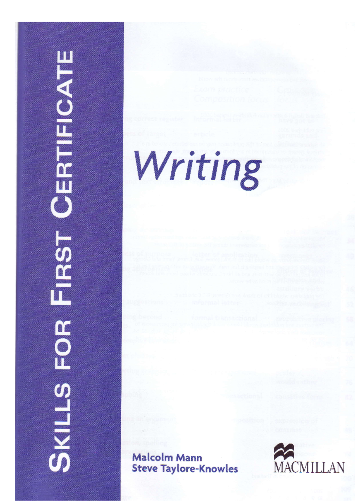 FCE Writing Skills: Essential Techniques and Practice Guide - Studocu