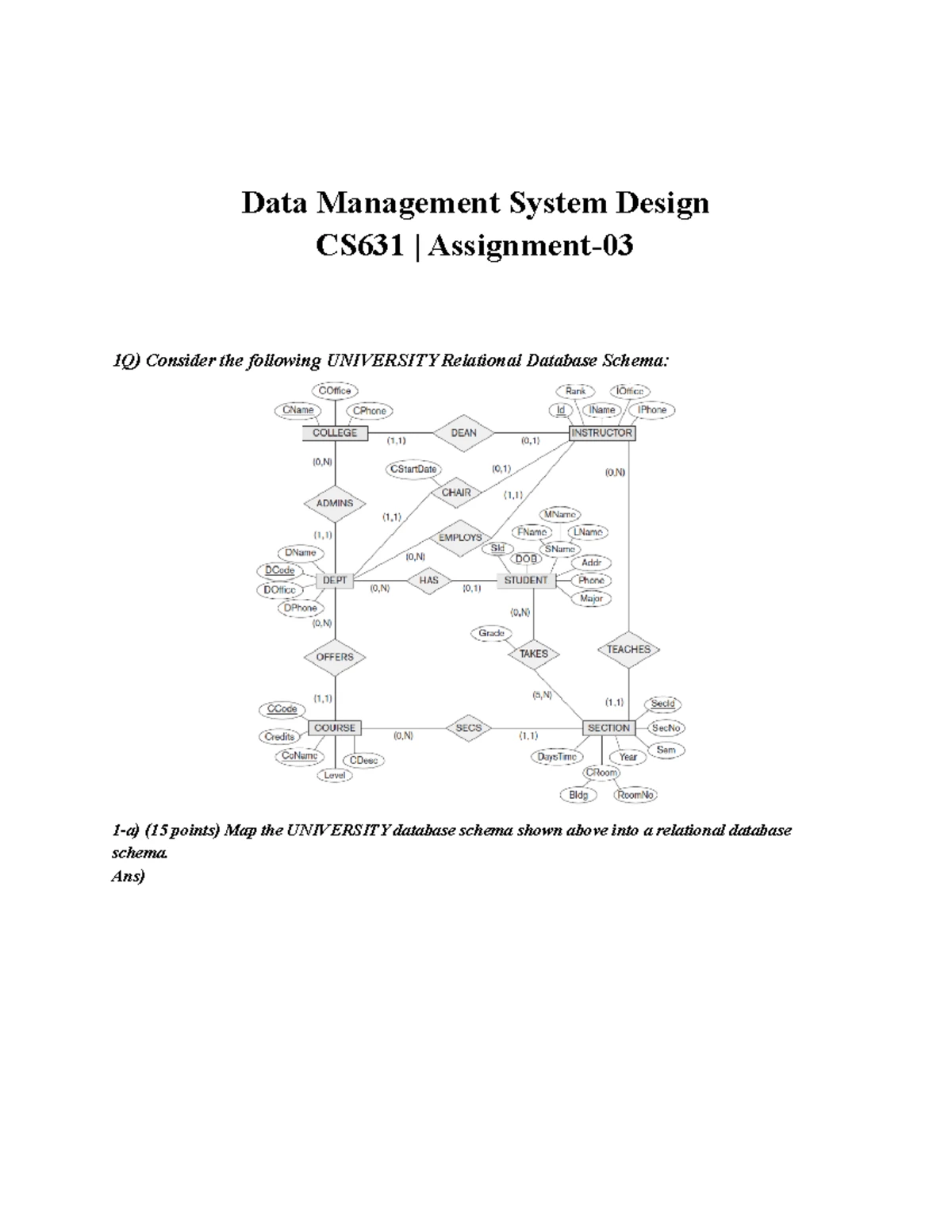Module 1 Assignment Answers - Basics of SQL and Data Language - Studocu