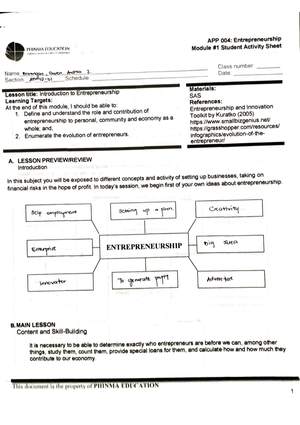 APP-004 - Reviewer - APP 004 ENTREPRENEURSHIP REVIEWER ETHICS – is the ...