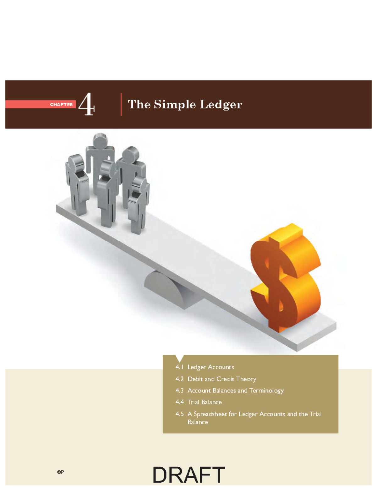 Ch. 4 - The Simple Ledger: Understanding Ledger Accounts and ...