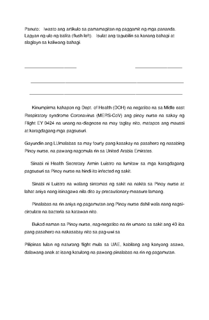 Copy Reading Exercise: News Editing and Formatting Guidelines - Studocu