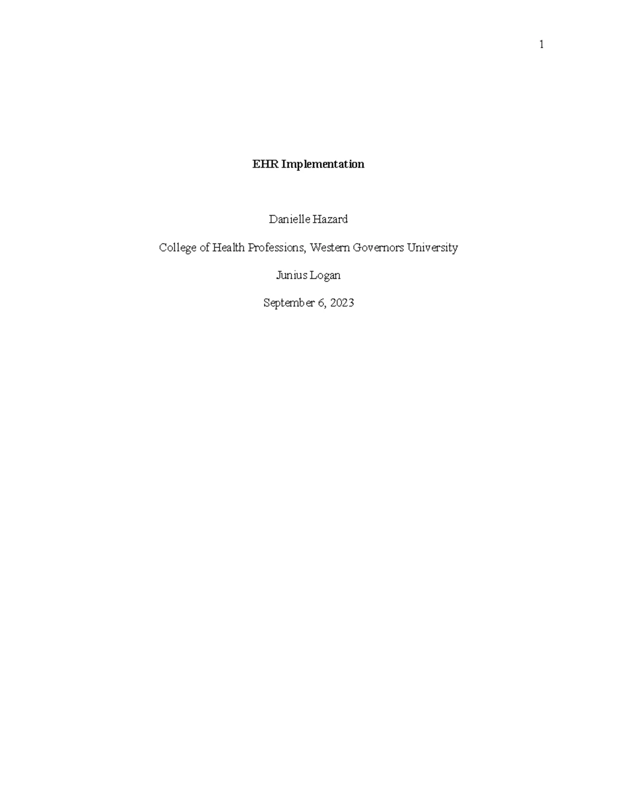 C816 EHR Implementation Issues and Benefits: A Comprehensive Overview ...