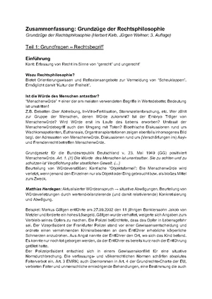 Grundzüge der Rechtsphilosophie - 145.274 - Universität Linz - Studocu