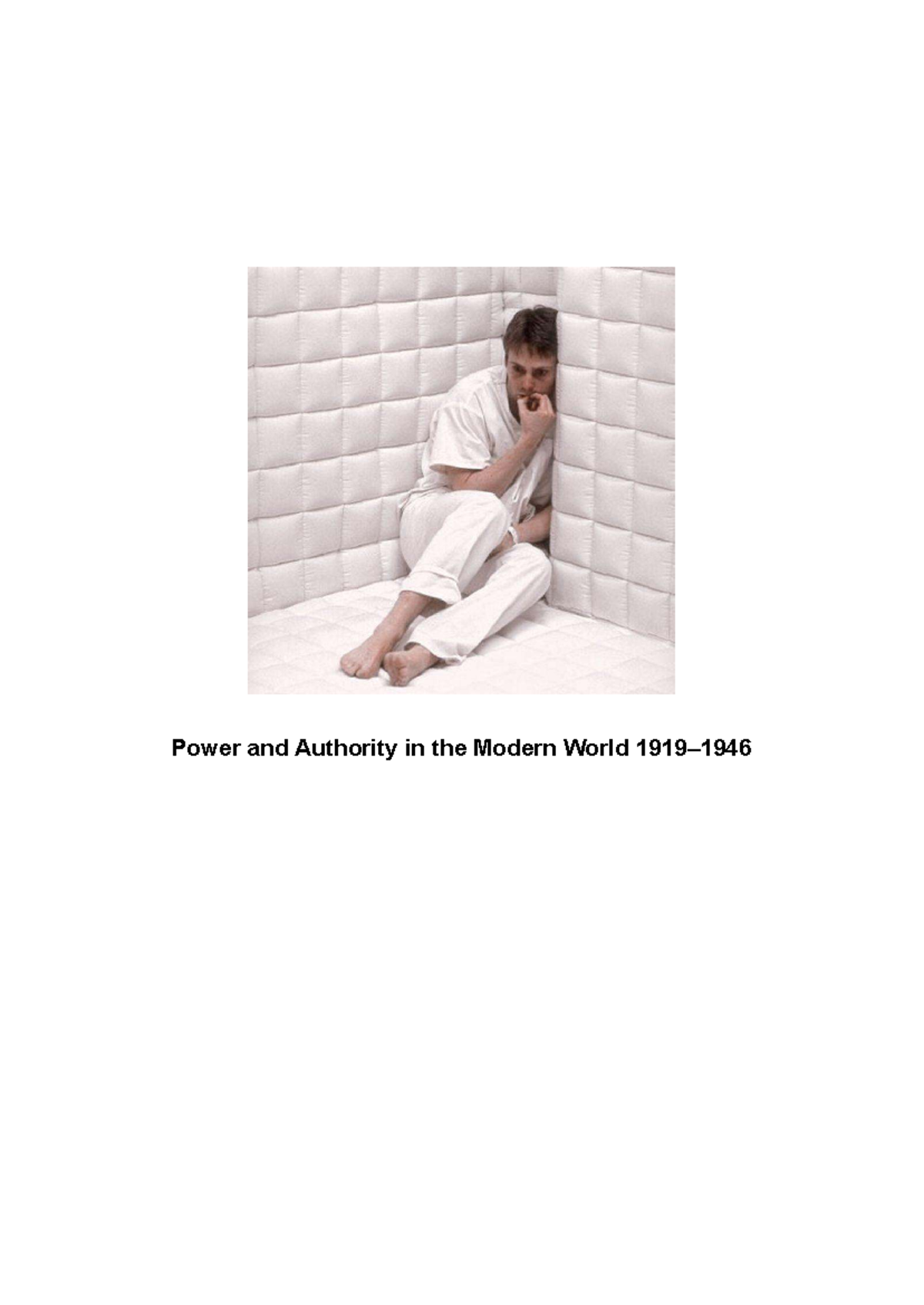 Power and Authority in the Modern World (1919-1946): Key Concepts and ...