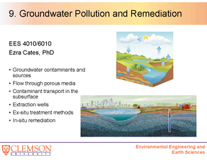 Environmental Engineering Principles: Water Quality & Pollution Control ...