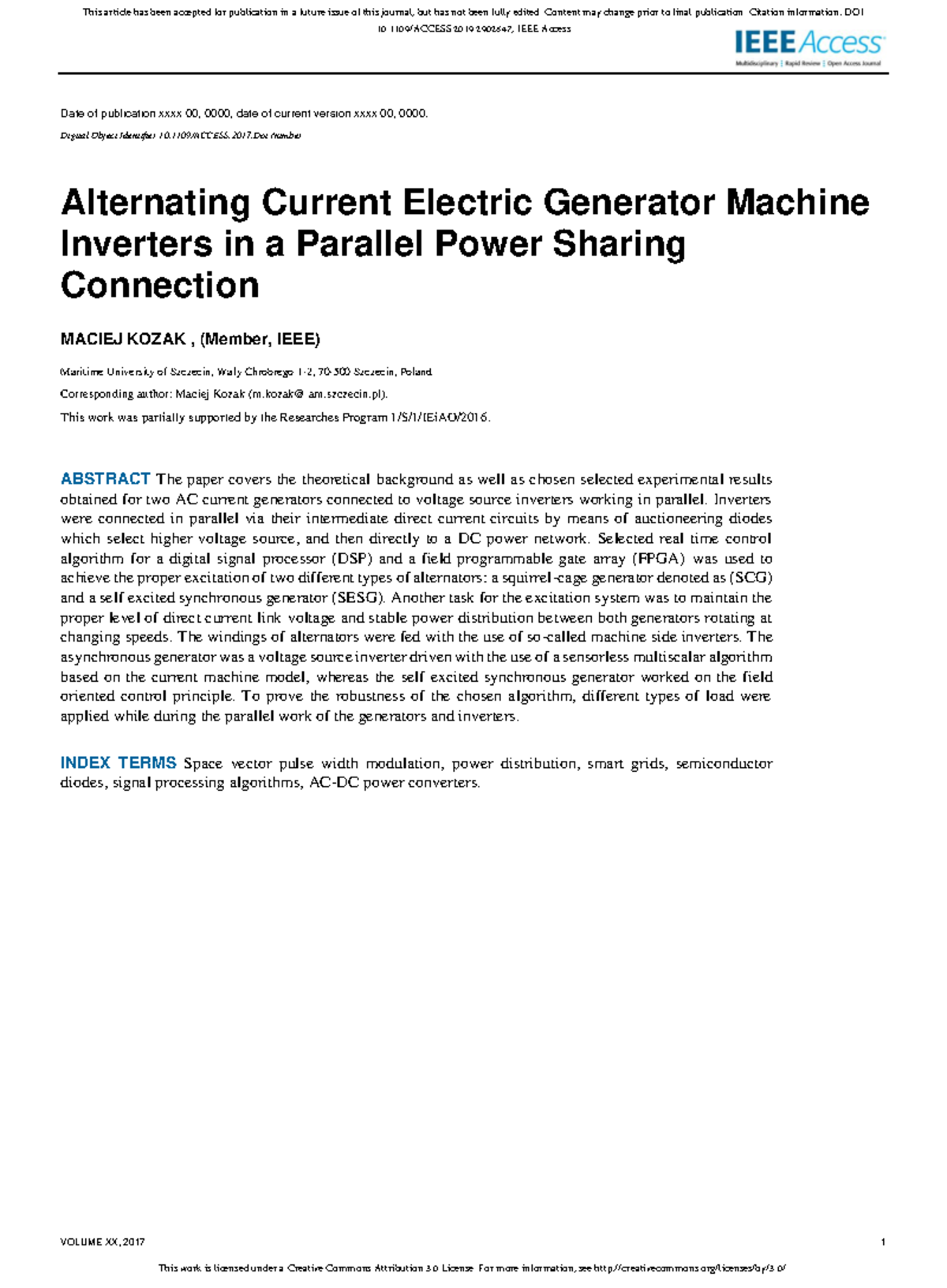 Alternating Current Electric Generator Machine Inv - This article has ...
