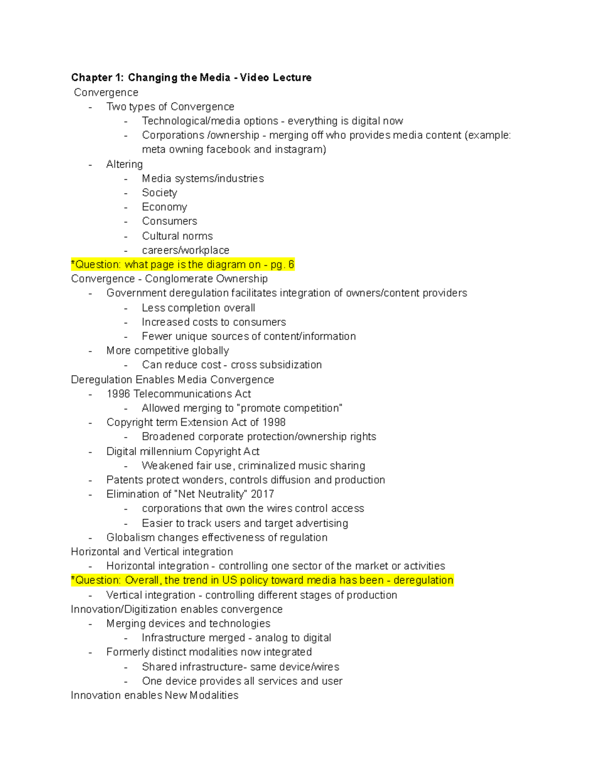 Media Literacy and Ethics in the Digital Age: COMM 2600 Insights ...