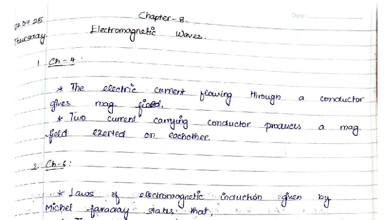 Electromagnetic Waves Lecture Notes (Course Code: 2025) - Studocu