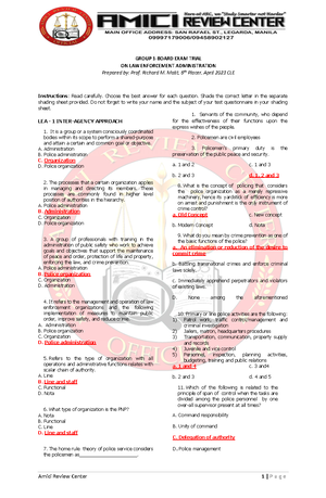 [Solved] 13 These are the basic principles in planning organization and ...