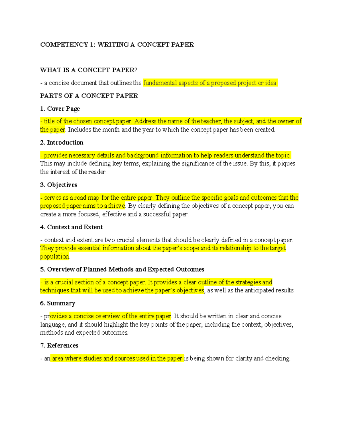 EAPP LC 1-4 Competencies: Concept Paper, Critique & Argument Essay ...