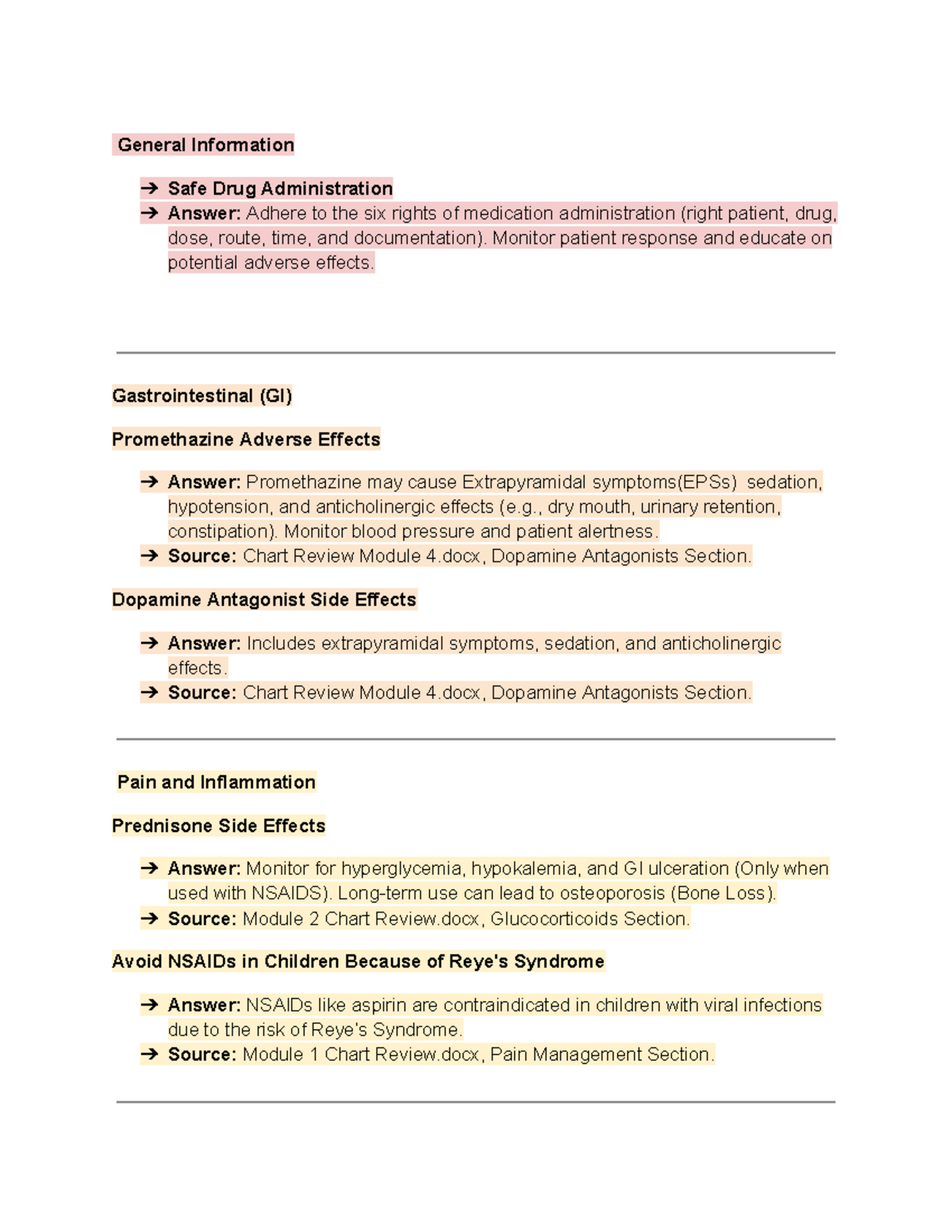Pharm Final Exam Blueprint: Key Drug Administration & Side Effects ...