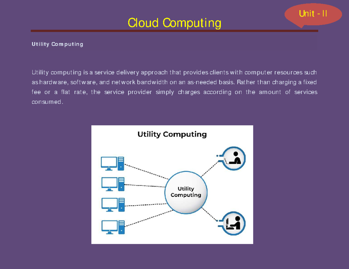 Cloud Computing Unit - II [ Cloud Computing ] Ver-001 - Cloud Computing ...