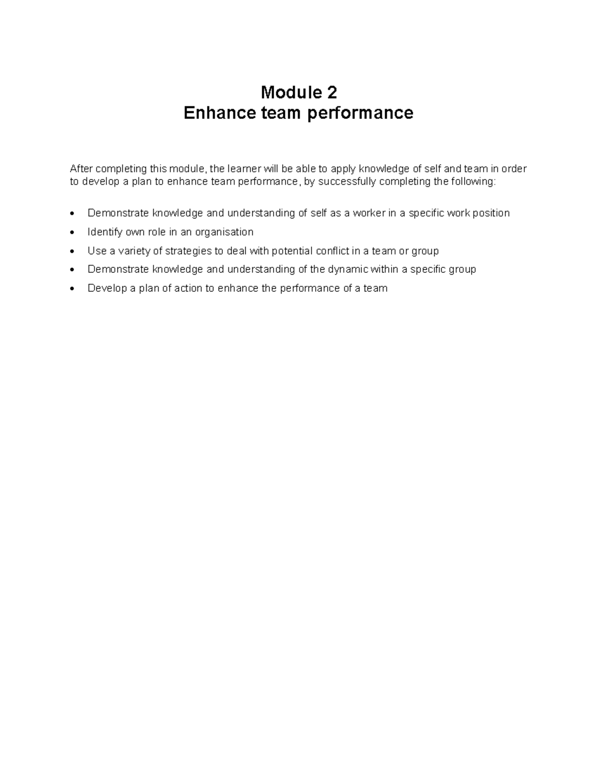 Enhance team performance - Team performance includes the contribution ...