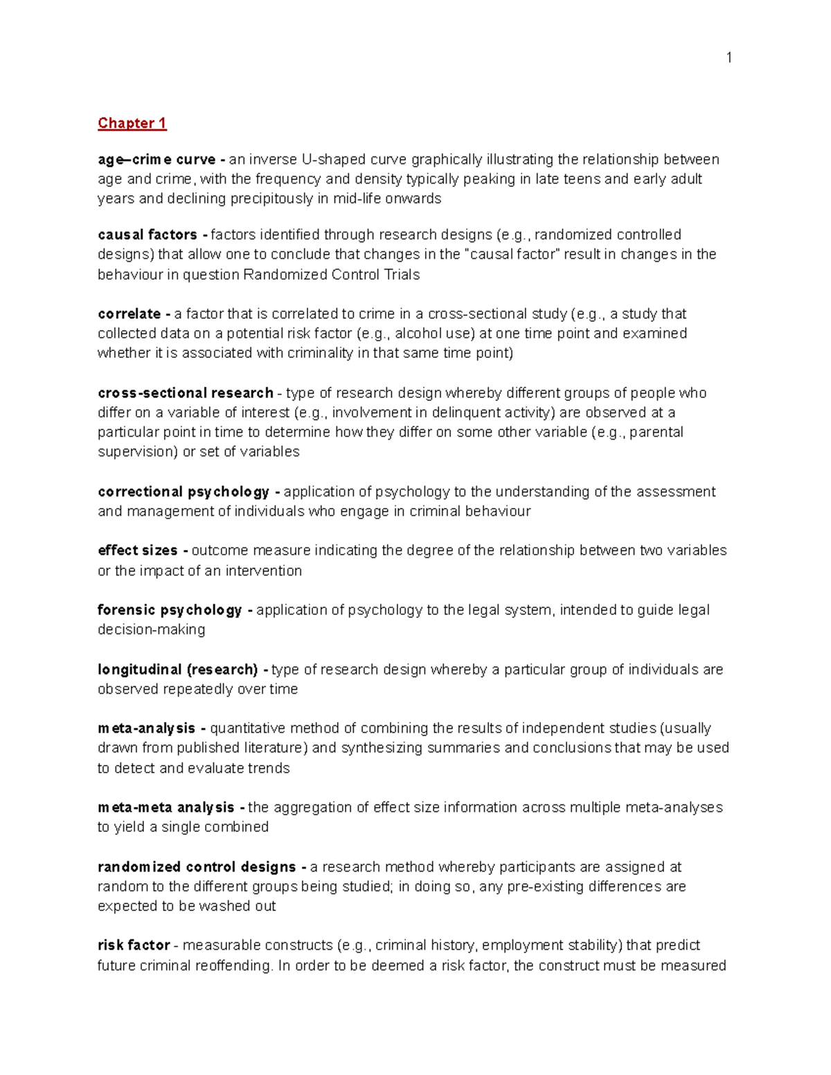 Understanding Crime: Learning Theories & Behavioral Perspectives (PSY ...