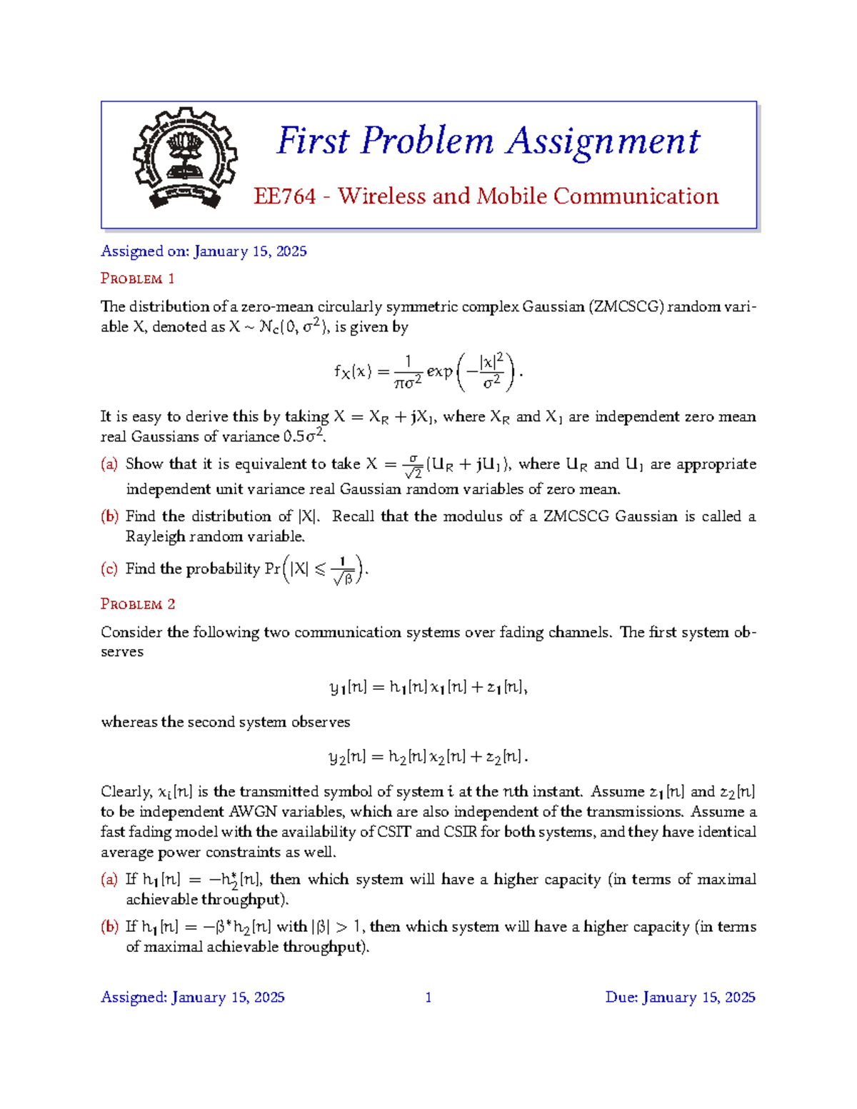 Ee764 hw1 - This is the Homework of Wireless and Mobile Communication ...