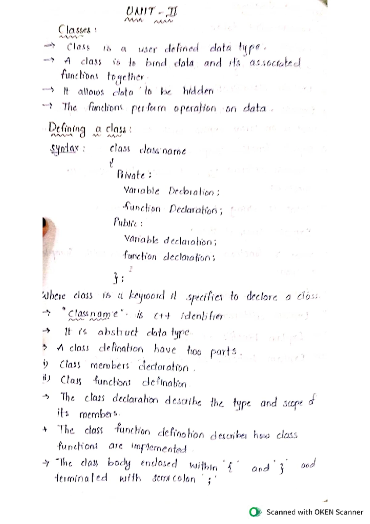 C++ Unit 4 - Exception Handling and Templates Overview - Studocu