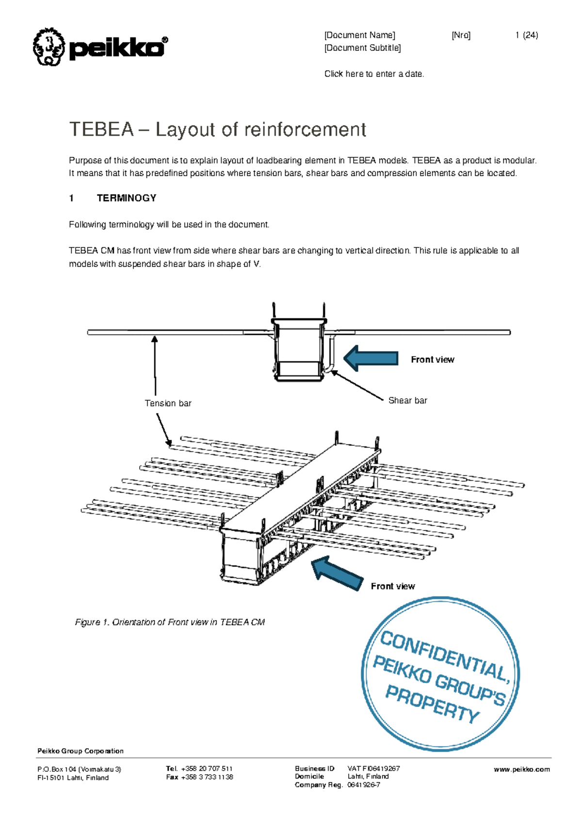TEBEA Layout of Reinforcement: Comprehensive Guide to Models - Studocu